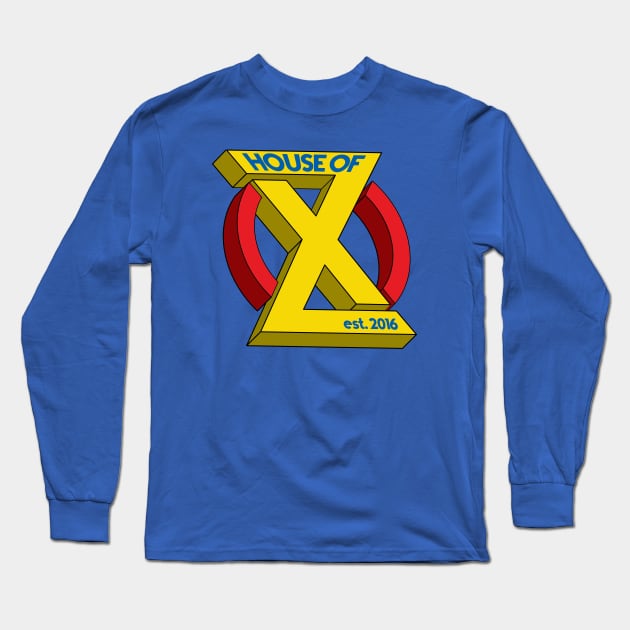 HouseOfX-GroupShirt by Neon Horror Long Sleeve T-Shirt by Warpath_Dylan